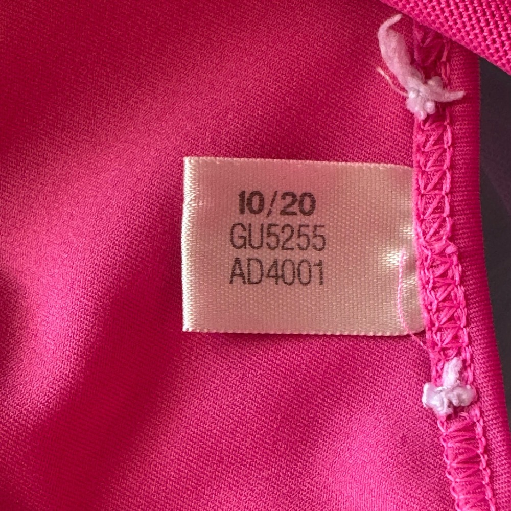 Adidas Powerreact Racerback Sports Bra Pink‎ Size Small - Picture 3 of 4